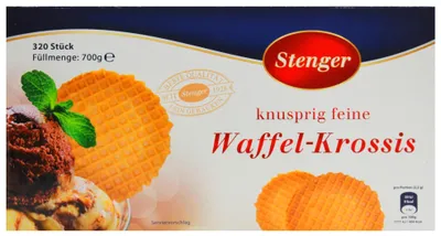 Produktbild von Stenger Waffel-Krossis knusprig fein, 1 x 700g Karton