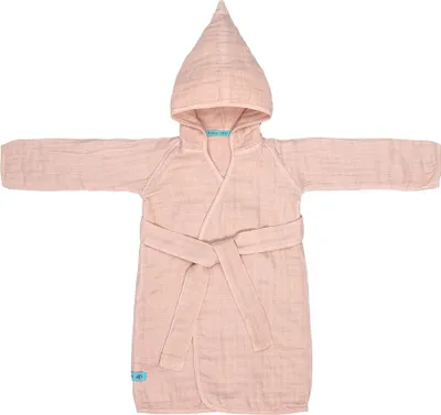 Produktbild von Lässig Bademantel Muslin Rosa 92-98