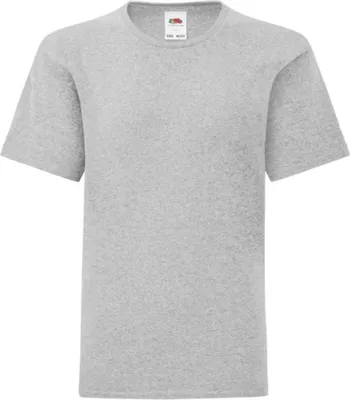 Produktbild von Fruit Of The Loom Jungen Iconic T-Shirt PC3388 (152) (Grau meliert)