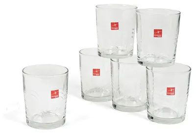 Produktbild von Bormioli Trinkglaser - 6 Stuck - transparent - Glas - 280 ml