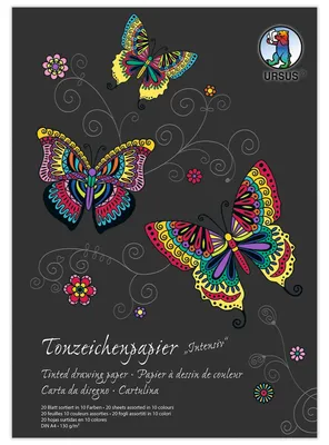 Produktbild von URSUS Tonpapierblock Sonderedition 130g/m² DIN A4 20 Blatt