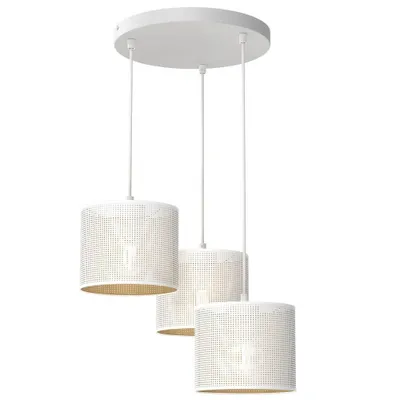 Immagine prodotto di Lampada a sospensione Luminex "Jovin" in metallo bianco