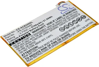 Produktbild von Akku für Tablet Acer A5008 (5-Pin-Stecker)