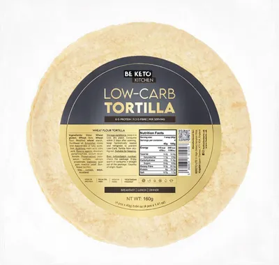 Image de BeKeto Keto Tortilla 4x40g