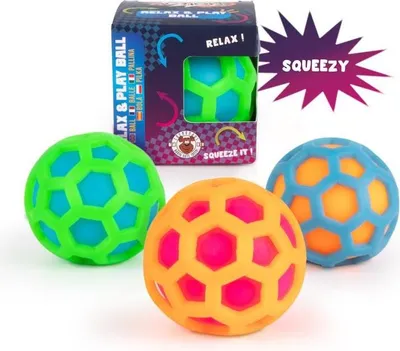 Produktbild von Trendhaus- TAKE ACTION Relax & Play Bälle, 3-fach sortiert
