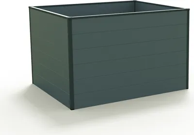 Immagine prodotto di Orto rialzato GFP in alluminio Christina - 119x99x77 cm dimensionalmente stabile e resistente alle intemperie, antracite