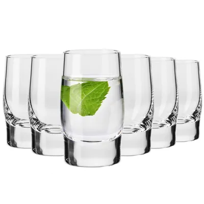Produktbild von KROSNO 6x 50ml CLASSIC Gläser für VODKA TEQUILA SHOT STERLING CRYSTALIN