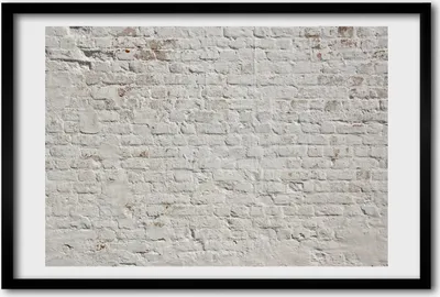 Produktbild von Bild 60x40 MDF-Rahmen, Wandkunst Ziegelwand