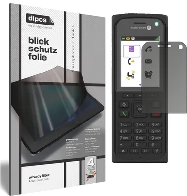 Produktbild von Alcatel 8262EX Blickschutzfolie matt Schutzfolie Folie Display Schutz dipos