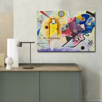 Obrázok produktu pre Wallity, 70100FAMOUSART- CVT1544, farebné, obrazy na plátne, 70 x 100 cm, 100% semišové plátno