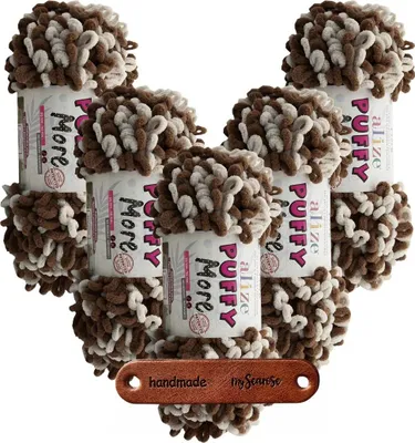 Produktbild von 5 x ALIZE Puffy More 6627 mit Label