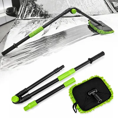 Image de Solidchoice - Brosse de lavage pour voiture avec poignée réglable