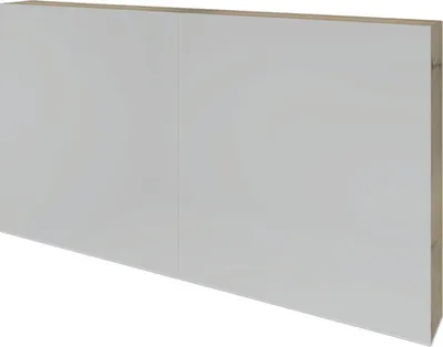 Produktbild von Spiegelschrank Sanox 120 x 12 x 65 cm französiche Eiche 2-türig doppelt verspiegelt