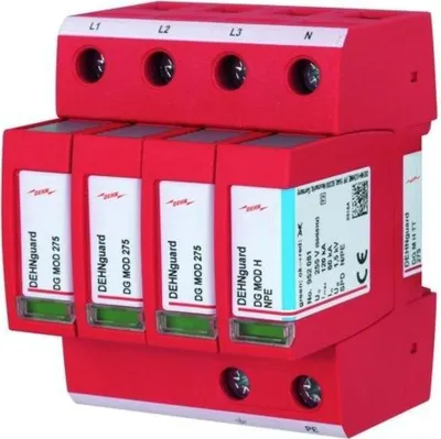 Image de Dehn 952381 DG M H TT 275 Parafoudre type 2 DEHNguard M (952381)