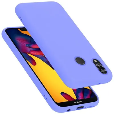 Immagine prodotto di Cadorabo custodia protettiva per Huawei P20 LITE 2018 / NOVA 3E cover in viola custodia per telefono cellulare Custodia Cover TPU custodia