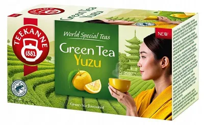 Produktbild von Čaj TEEKANNE zelený Yuzu HB 20 x 1,75g