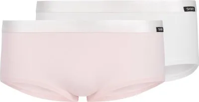 Produktbild von SKINY Mädchen Slip, 2er Pack - Briefs, Unterhose, Baumwolle Stretch Rosa/Beige 176