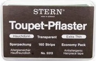 Produktbild von Toupetpflaster in Streifen 160Stück, 1,2 cm, Strips