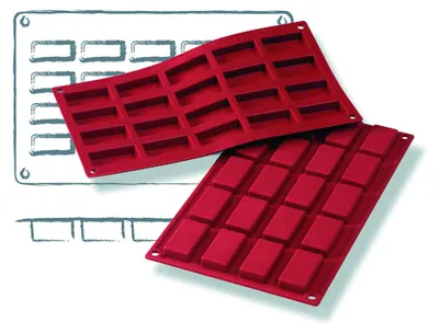 Produktbild von Backformen, 300x175x11 - 20 Formen