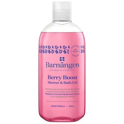 Obrázek produktu pro Barnängen Berry Boos, Sprchový gel, 400 ml, Dospělí, Ženy, Tělo, Univerzální pleť