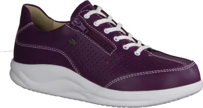 Produktbild von Finn Comfort Oze Damen Halbschuhe, Leder, Viola, Bequemschuhe, Sommerschuhe - Damenschuhe Bequeme Schnürschuhe, Mehrfarbig, leder (nappa)