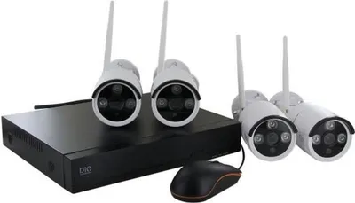 Produktbild von Drahtloses NVR-Videoüberwachungsset + 4 x 3-MP-Kameras