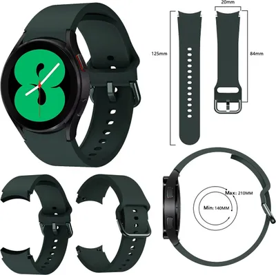 Obrázok produktu pre Pre Samsung Galaxy Watch 6 5 4 Normal Pro Classic všetky veľkosti plastový remienok
