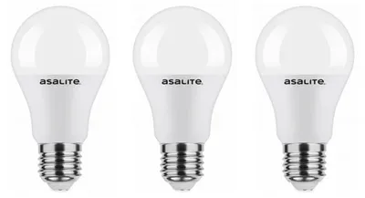 Produktbild von Asalite A60 E27 LED-Lampe 9W 820lm 4000K 220-240V 3 Stück