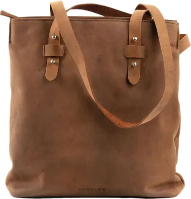 Produktbild von HAROLD'S Leder Schultertasche Antic Twin - Shopper Upend Nature braun