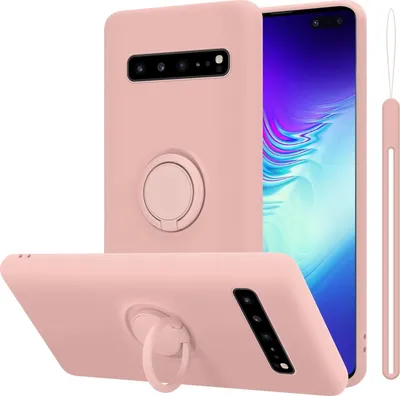 Obrázek produktu pro Cadorabo Case for Samsung Galaxy S10 5G Protective Case in Pink Pouzdro na mobilní telefon TPU Case Cover