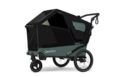 Produktbild von Qeridoo Nacho Hundeanhänger Größe: L | Farbe: Green