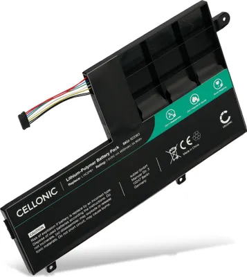 Produktbild von CELLONIC 1x Akku für Notebook Kompatibel mit Lenovo Yoga 510-15ISK, Yoga 510-14AST, Yoga 510-14IKB, L15M2PB1 - (4600mAh, 7.6V)