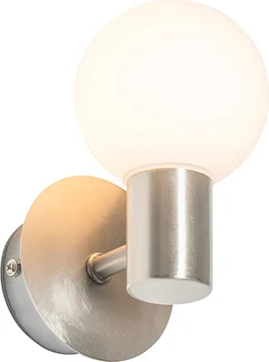 Produktbild von Moderne Wandleuchte Stahl IP44 Cederic Up