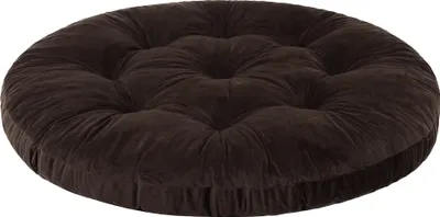Produktbild von Bjird Hängesessel Kissen, Auflage für Papasansessel - 65x65 cm, Braun - Polster, Sitzkissen, Hängeschaukel, Hängekorb