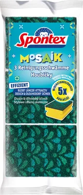 Immagine prodotto di Spontex Sponge Mosaic 19411056 assortiti. 3 pezzi.