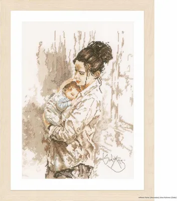 Immagine prodotto di Lanarte Set per punto croce "Amour maternel", schema per il conteggio