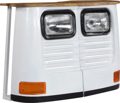 Obrázok produktu pre vidaXL Truck príborník z masívneho dreva mango biely
