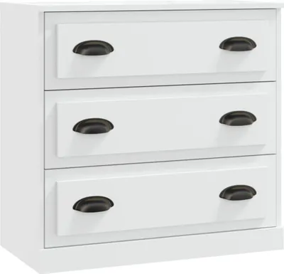 Obrázek produktu pro Příborník bílý 70 x 35,5 x 67,5 cm kompozitní dřevo