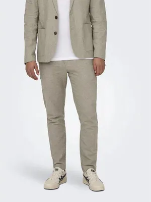 Immagine prodotto di Only & Sons Eve Mix 0132 Pantaloni slim fit Beige 50 Uomo Beige 50