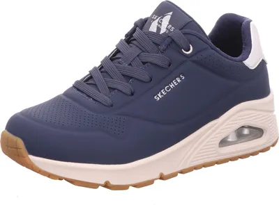 Immagine prodotto di Scarpe da ginnastica da donna Skechers UNO - GOLDEN AIR, colore: blu, argento e bianco, taglia EU: 35