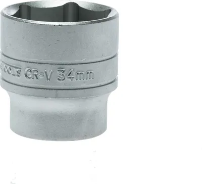 Obrázek produktu pro Tengtools 74315201 Nástrčná Hlavice 1/2" Šestihran 34 Mm M1205346-C