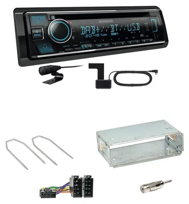 Produktbild von Kenwood KDC-BT760DAB Bluetooth DAB Einbauset für Renault Megane 2 Clio 3 Modus
