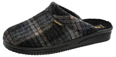 Produktbild von Fischer Markenschuhe Andy Herrenschuhe Hausschuhe Pantolette Schwarz Freizeit