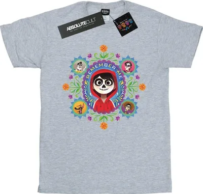 Produktbild von Disney - "Coco Remember Me" T-Shirt für Damen BI16430 (L) (Grau)