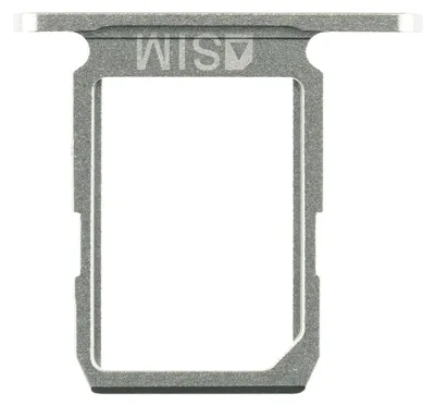 Produktbild von Samsung Galaxy S6 (SM-G920F) Sim Karten Halter Tray Fach, Silber