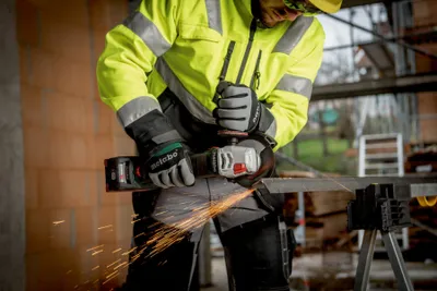 Image de Metabo WVB 18 LT BL 11-125 Quick Akku-Winkelschleifer 18V Schleifer Schleifgerät