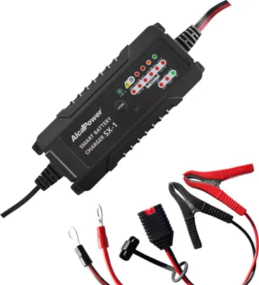 Image de Chargeur Batterie Intelligent 6A 6V 12V Lithium Lifepo4 Plomb Acide Bluetooth 8 Modes De Charge