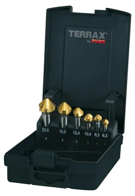 Immagine prodotto di RUKO Set per svasatura e sbavatura DIN 335 Forma C 90° HSS-TiN