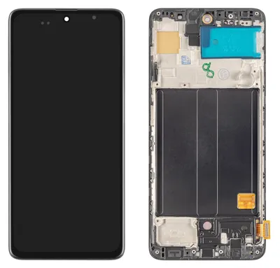 Produktbild von Samsung Galaxy A51 4G (A515) Display (mit Rahmen) schwarz
