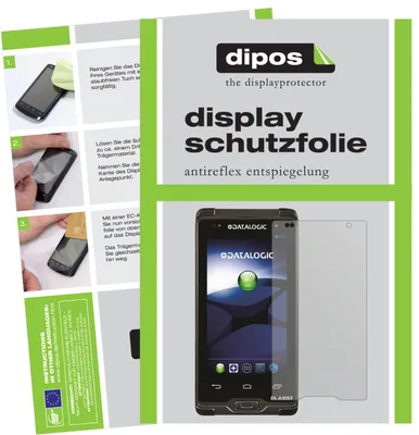 Produktbild von 6x Schutzfolie für Datalogic Axist matt Displayschutzfolie Folie Display Schutz